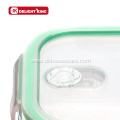 Microwave Use Airtight Vent Lid Glass Food Container